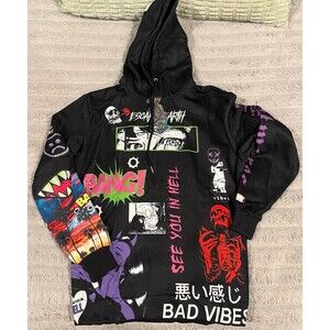 Sugarhill “Bad Vibes” Graphic Hoodie – New with Tags – Size XS